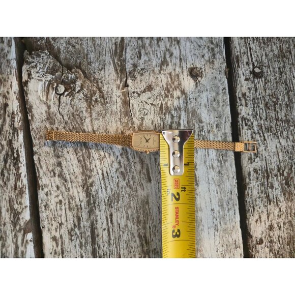 Vintage Certina Swiss quartz watch gold plated Ladies Wrist Watch rare timepiece - Picture 10 of 14